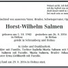 Salmen Horst Wilhelm 1942-2016 Todesanzeige